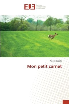 portada Mon petit carnet (en Francés)