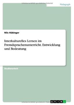 portada Interkulturelles Lernen im Fremdsprachenunterricht. Entwicklung und Bedeutung (German Edition)