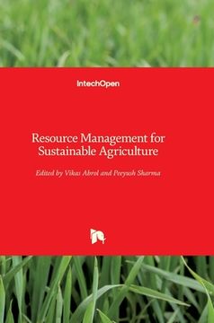 portada Resource Management for Sustainable Agriculture (en Inglés)