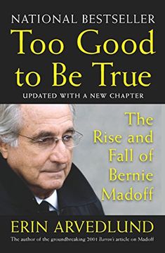 portada Too Good to be True: The Rise and Fall of Bernie Madoff (en Inglés)