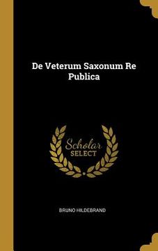 portada De Veterum Saxonum Re Publica (in English)