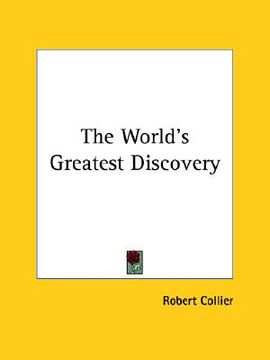 portada the world's greatest discovery (in English)