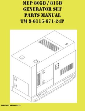 portada MEP 805B / 815B Generator Set Repair Parts Manual TM 9-6115-671-24P 