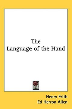 portada the language of the hand (in English)