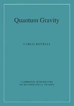 portada Quantum Gravity Paperback (Cambridge Monographs on Mathematical Physics) (in English)