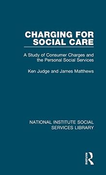 portada Charging for Social Care (National Institute Social Services Library) (en Inglés)