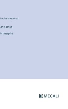 portada Jo's Boys: in large print (en Inglés)