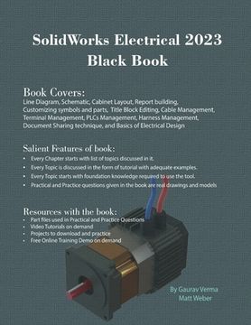 portada Solidworks Electrical 2023 Black Book (en Inglés)