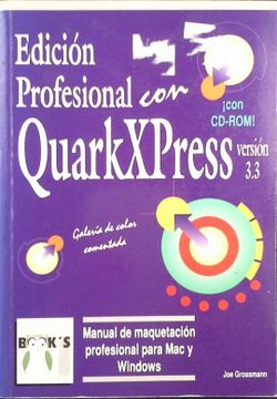 portada Edición Profesional con Quarkxpress 3. 3.
