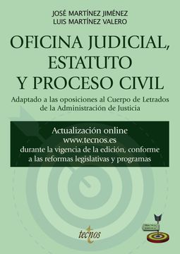 portada Oficina judicial, estatuto y proceso civil (in Spanish)