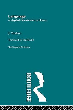 portada language: a linguistic introduction to history