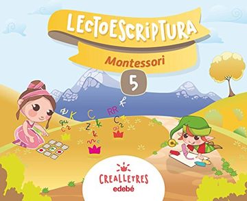 portada CREALLETRES LECTOESCRIPTURA 5 MONTESSORI