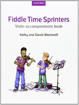 portada Fiddle Time Sprinters Violin Accompaniment Book (en Inglés)