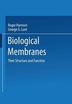 portada Biological Membranes: Their Structure and Function (en Inglés)