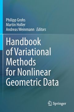 portada Handbook of Variational Methods for Nonlinear Geometric Data (en Inglés)