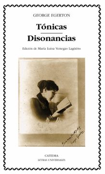 portada Tónicas; Disonancias (Letras Universales) (in Spanish)