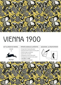 portada Vienna 1900: Geschenk- und Kreativpapierbuch Vol 74 (Gift & Creative Papers Vol 74)