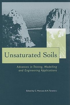 portada unsaturated soils: advances in testing, modelling and engineering applications (en Inglés)