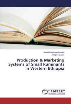 Libro Production & Marketing Systems Of Small Ruminants In Western ...