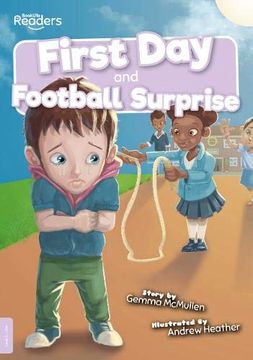 portada First day and Football Surprise (Booklife Readers) (en Inglés)