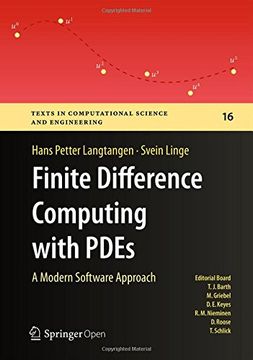 portada Finite Difference Computing With Pdes: A Modern Software Approach (Texts in Computational Science and Engineering) (en Inglés)