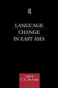 portada Language Change in East Asia (en Inglés)