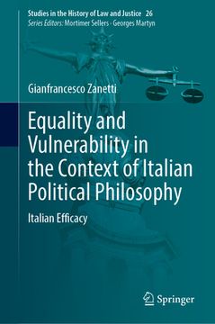 portada Equality and Vulnerability in the Context of Italian Political Philosophy: Italian Efficacy (en Inglés)