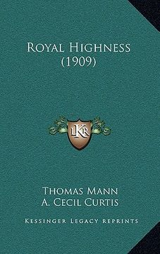 portada royal highness (1909) (en Inglés)