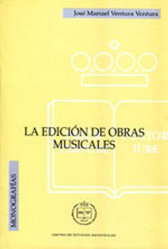 portada La Edicion de Obras Musicales