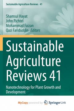 portada Sustainable Agriculture Reviews 41 (en Inglés)