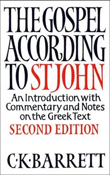 portada The Gospel According to st John: An Introduction With Commentary and Notes on the Greek Text (en Inglés)
