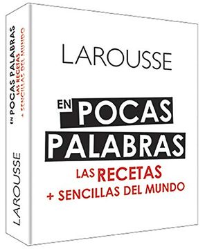 portada En Pocas Palabras: Las Recetas + Sencillas del Mundo (in Spanish)