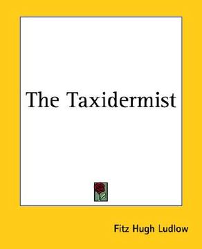 portada the taxidermist (en Inglés)