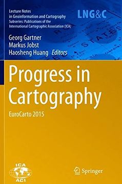 portada Progress in Cartography: Eurocarto 2015 (Publications of the International Cartographic Association (Ica)) (in English)
