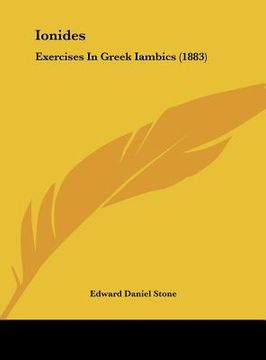 portada ionides: exercises in greek iambics (1883) (in English)