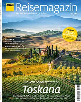 portada Adac Reisemagazin Schwerpunkt Toskana (en Alemán)