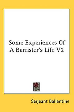 portada some experiences of a barrister's life v2 (en Inglés)