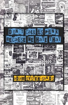 portada don't call us punk because we hate that (en Inglés)
