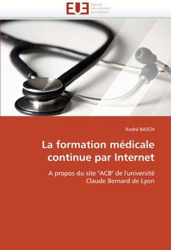 portada La Formation Medicale Continue Par Internet