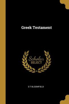portada Greek Testament (en Inglés)