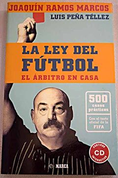 portada Ley del futbol (el arbitro en casa)(+CD-rom)