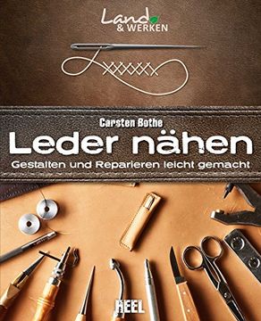 portada Leder nähen: Gestalten und Reparieren leicht gemacht (en Alemán)