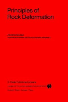 portada principles of rock deformation (in English)