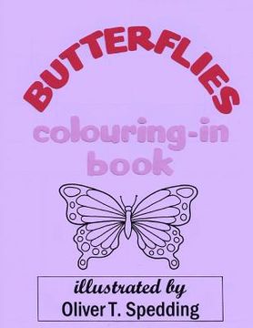portada Butterflies Colouring-in Book (en Inglés)