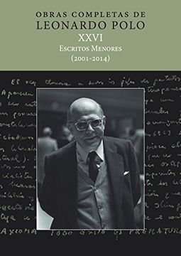 portada (L.P. XXVI) ESCRITOS MENORES (2001-2014) (Obras Completas de Leonardo Polo)