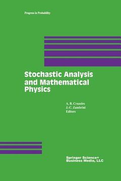 portada Stochastic Analysis and Mathematical Physics (en Inglés)