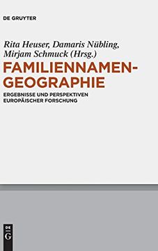 portada Familiennamengeographie (Studia Linguistica Germanica) (en Alemán)
