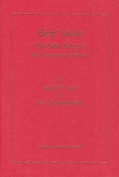 portada The Sidat Sangara: Text, Translation, and Glossary de James Gair(Amer Oriental Soc)