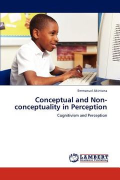 portada conceptual and non-conceptuality in perception (en Inglés)