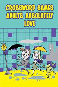 portada Crossword Games Adults Absolutely Love (en Inglés)